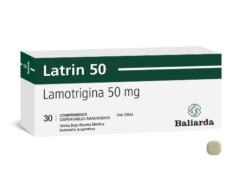 Latrin_50_Lamotrigina_20.png Latrin Lamotrigina anticiclante anticovulsivante antiepiléptico depresión bipolar estabilizador del animo Lamotrigina mania bipolar trastorno bipolar Latrin