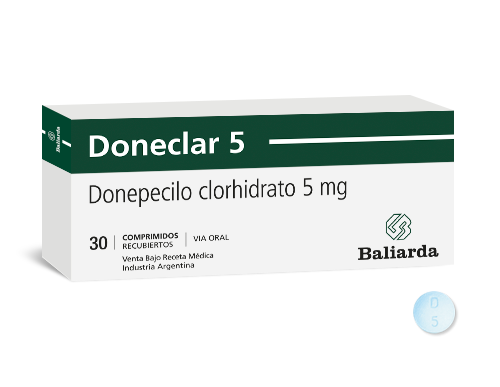 Doneclar_5_Donepecilo_10.png Doneclar Donepecilo demencia Donepecilo Inhibidor de la acetilcolinesterasa memoria olvidos Tratamiento alzheimer Doneclar