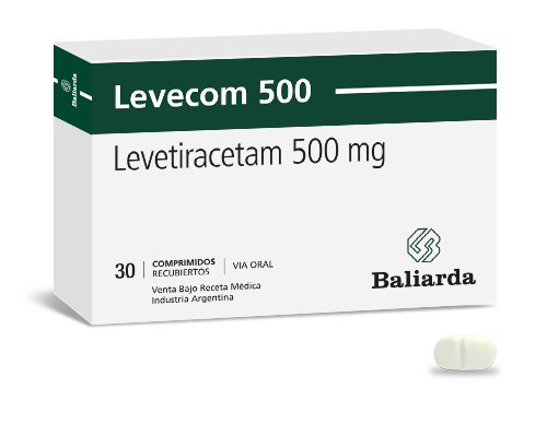 Levecom_500_Levetiracetam_10.png Levecom Levetiracetam anticonvulsivante antiepiléptico convulsiones epilepsia Levecom Levetiracetam