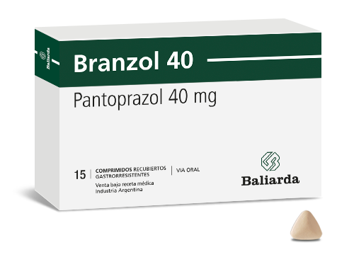 Branzol_40_Pantoprazol_20.png Branzol Pantoprazol acidez estomacal gastritis. Inhibidores de la bomba de protones Pantoprazol Pantoprazol Sódico reflujo gastroesofágico úlcera gastroduodenal Branzol